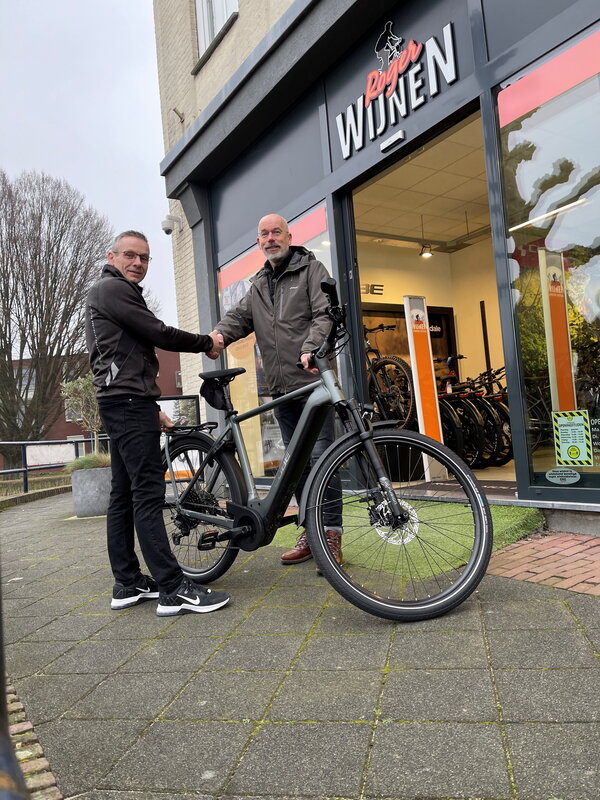 Deelnemer effectmeting over zijn gewonnen e-bike
