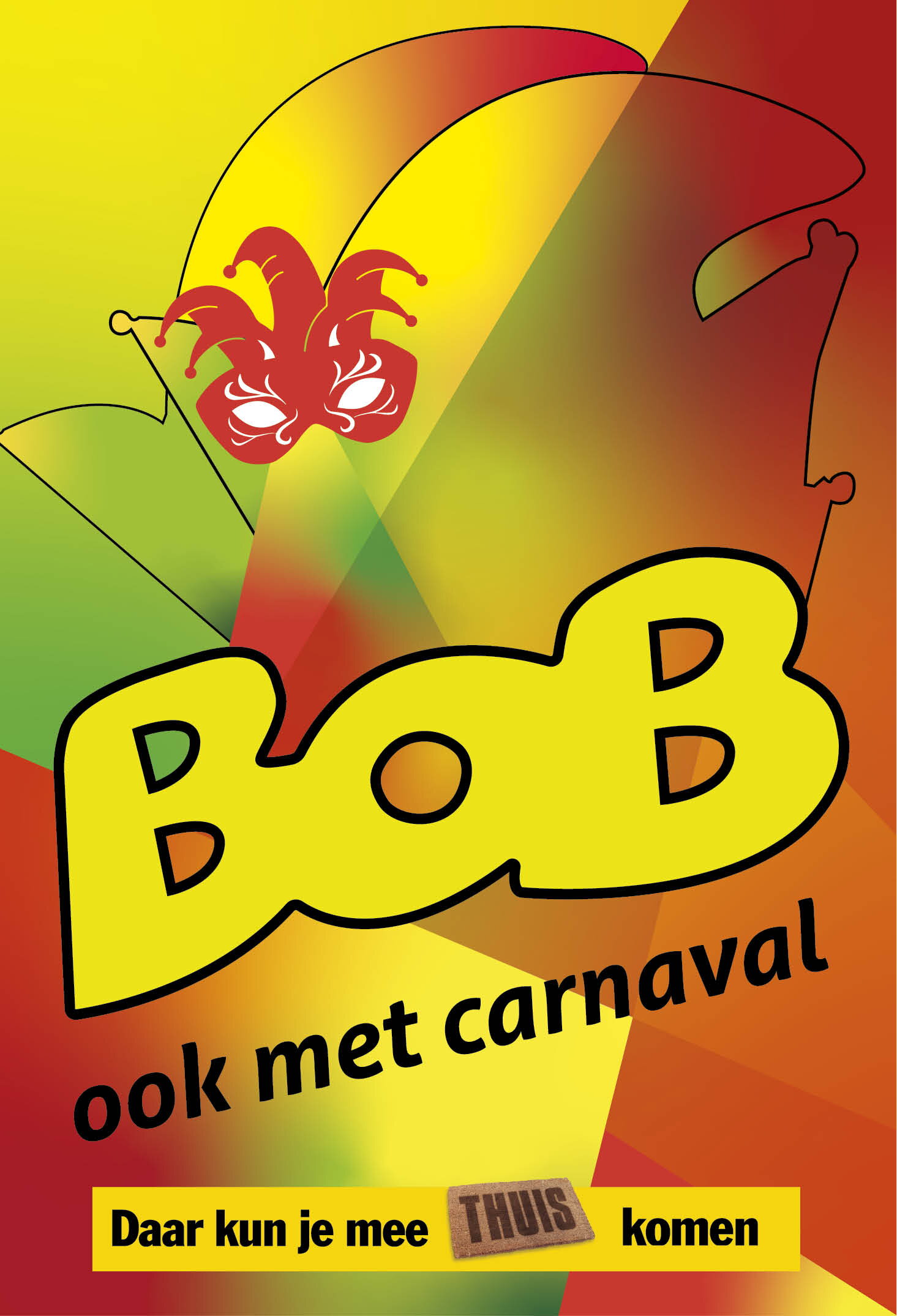 Campagnebeeld BoB ook met carnaval